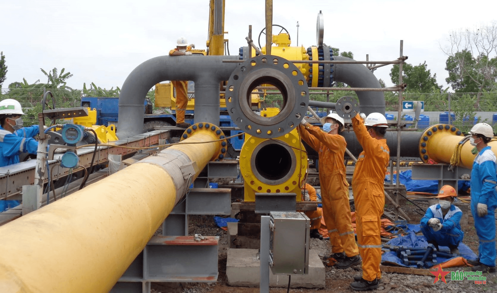 Công ty Khí Cà Mau hoàn thành bảo dưỡng sửa chữa dừng khí năm 2021