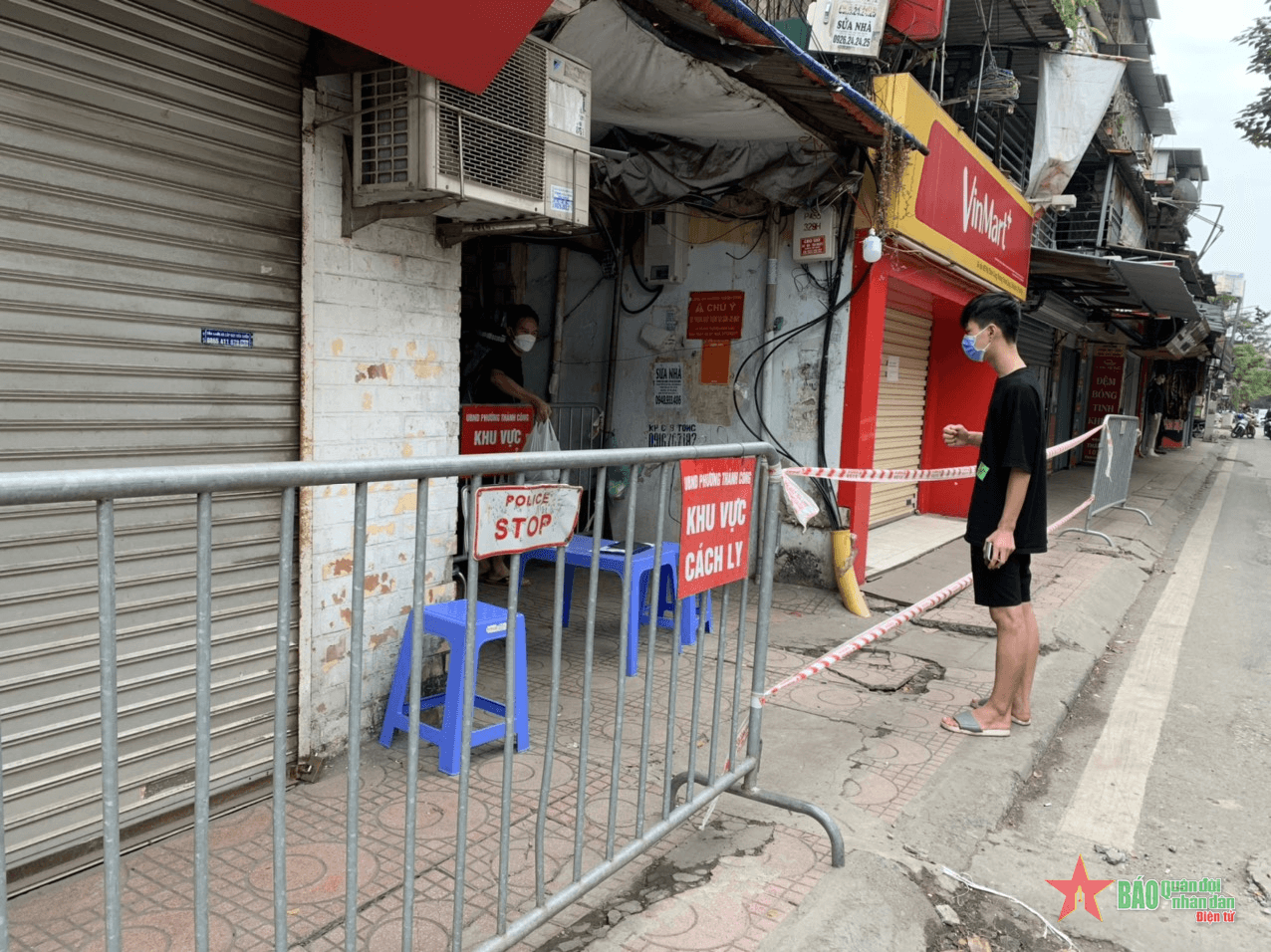 Hà Nội ra thông báo khẩn tìm người đến các địa điểm có F0 tại Cầu Giấy