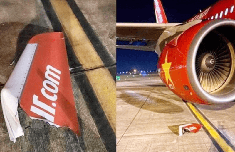 Va chạm 2 máy bay ở Nội Bài ở mức 3 trong 5 mức sự cố hàng không