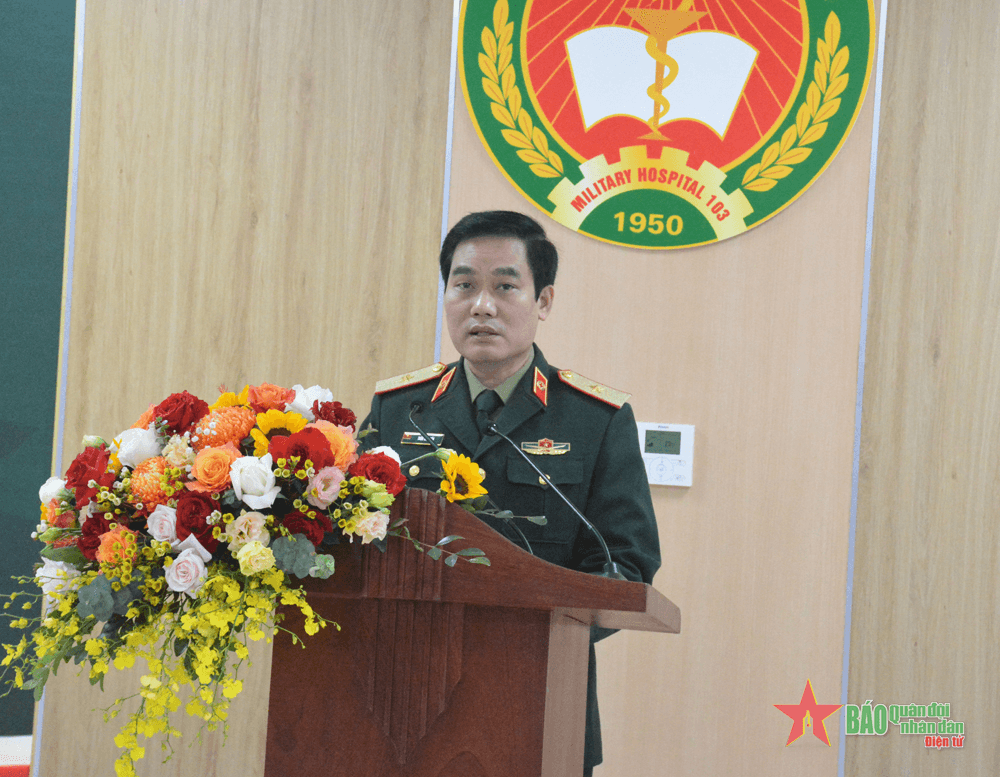 Bệnh viện Quân y 103 tổ chức Hội nghị khoa học và công nghệ tuổi trẻ năm 2021