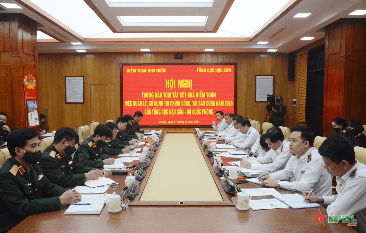 Thông báo kết quả kiểm toán tại Tổng cục Hậu cần