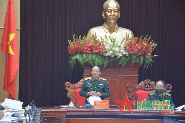 Ban Thường vụ Đảng ủy Bộ đội Biên phòng kiểm điểm tự phê bình và phê bình năm 2021