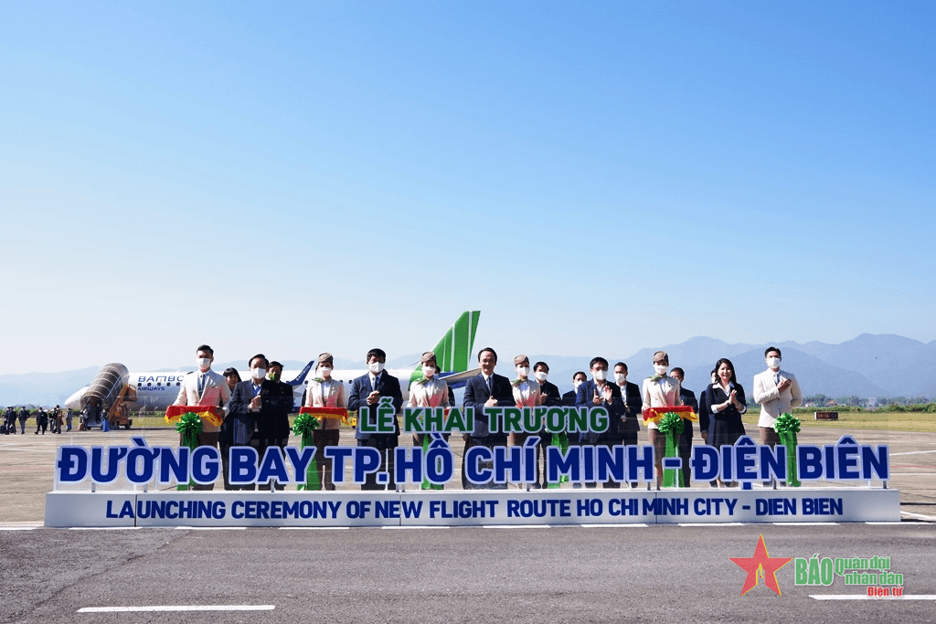 Điện Biên có đường bay thẳng đầu tiên đến TP Hồ Chí Minh