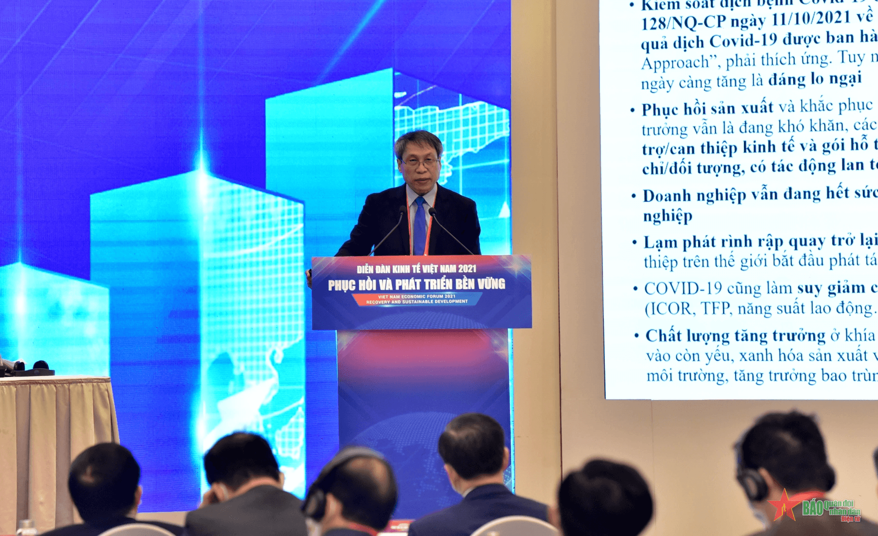 Diễn đàn Kinh tế Việt Nam 2021: Nhóm nghiên cứu đề xuất các gói hỗ trợ khoảng 666.000 tỷ đồng