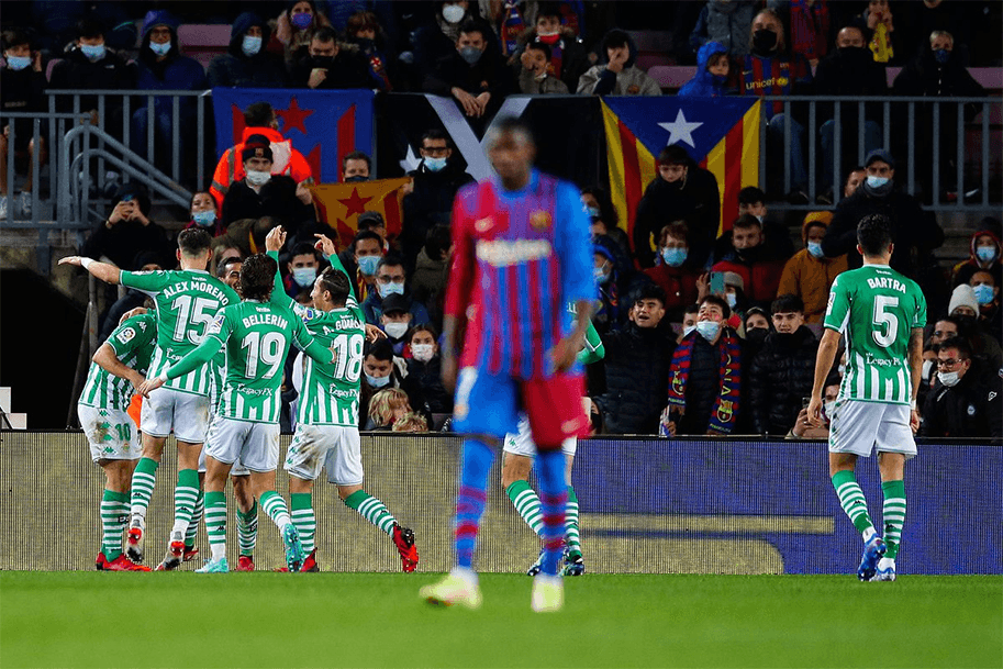 Barca 0-1 Real Betis: Bàn thua bất ngờ