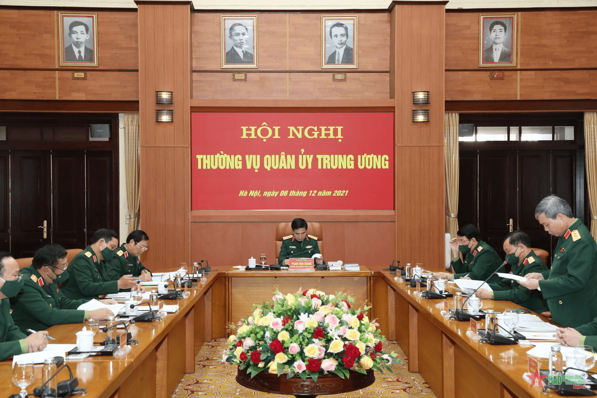Thường vụ Quân ủy Trung ương cho ý kiến một số nội dung công việc