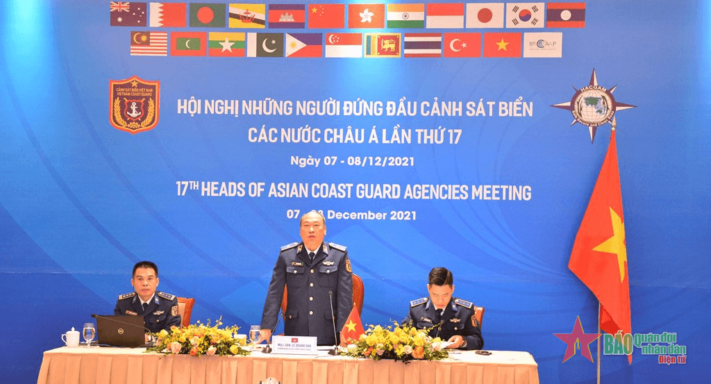 Khai mạc Hội nghị những người đứng đầu Cảnh sát biển các nước châu Á lần thứ 17
