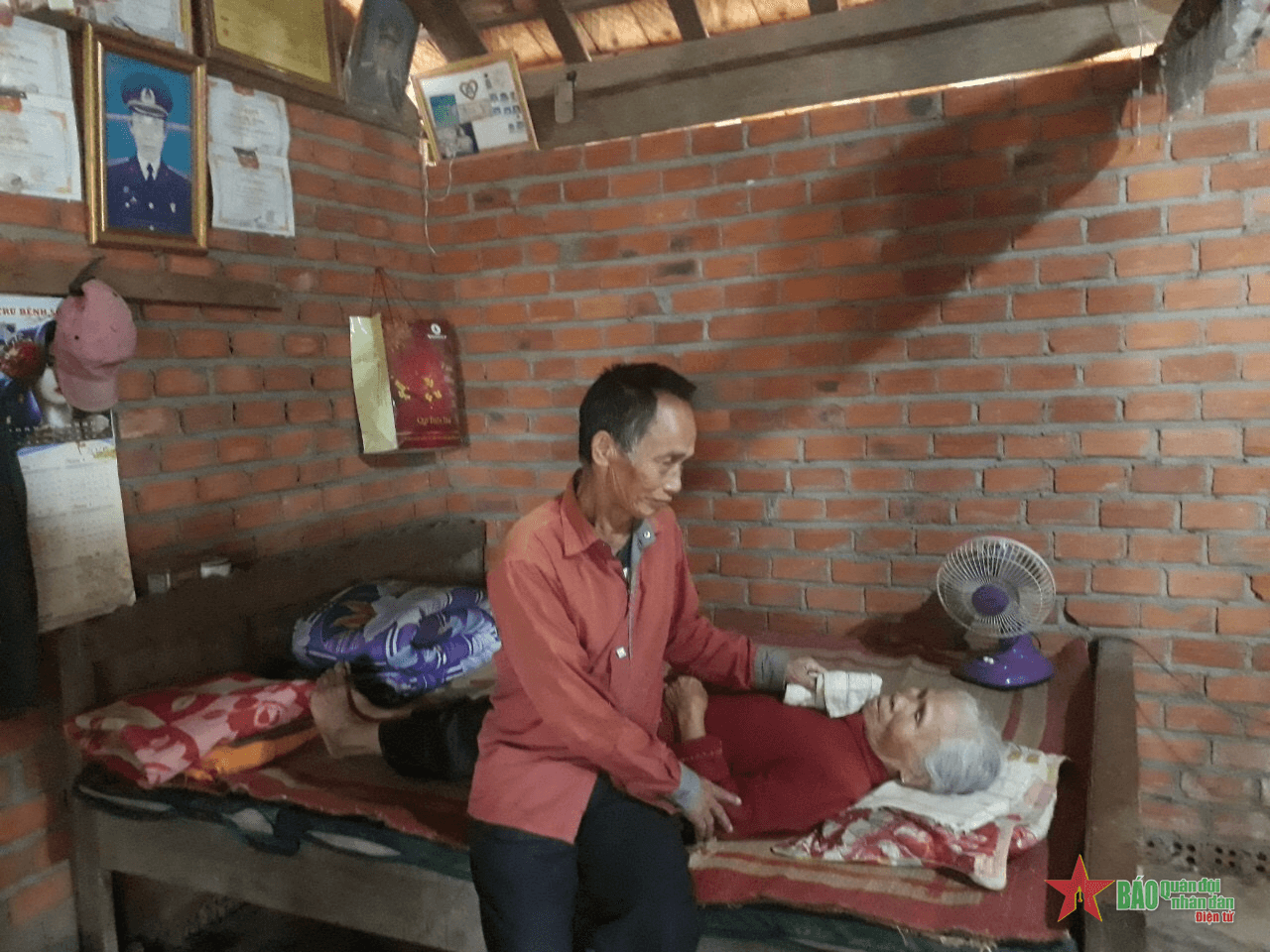 Hoàn cảnh éo le của cựu chiến binh già