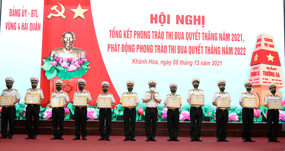 Đảng ủy, Bộ tư lệnh Vùng 4 Hải quân triển khai nhiệm vụ năm 2022