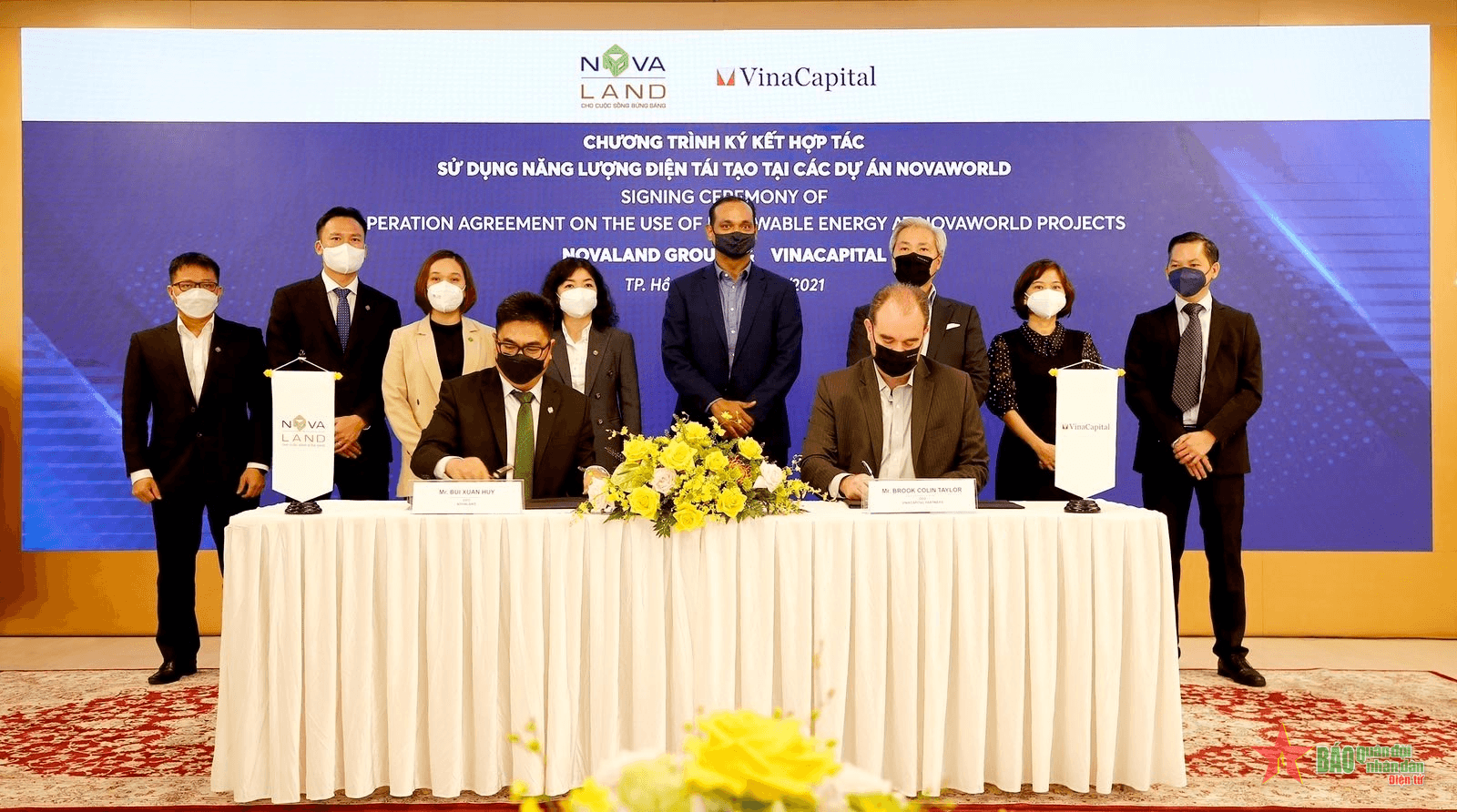 Novaland và VinaCapital ký kết biên bản ghi nhớ hợp tác phát triển và ứng dụng năng lượng tái tạo