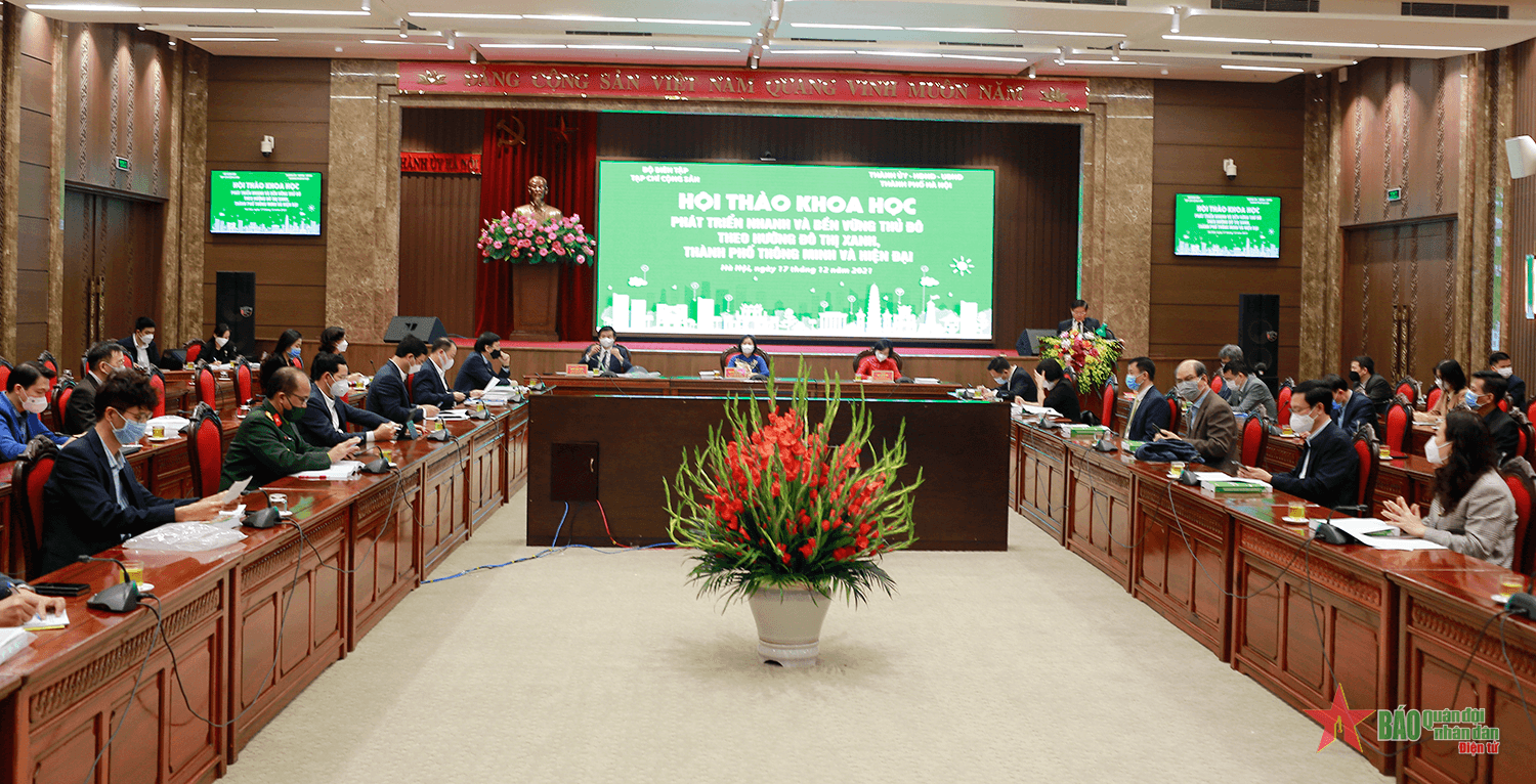Chìa khóa giúp Hà Nội phát triển xanh, thông minh và hiện đại