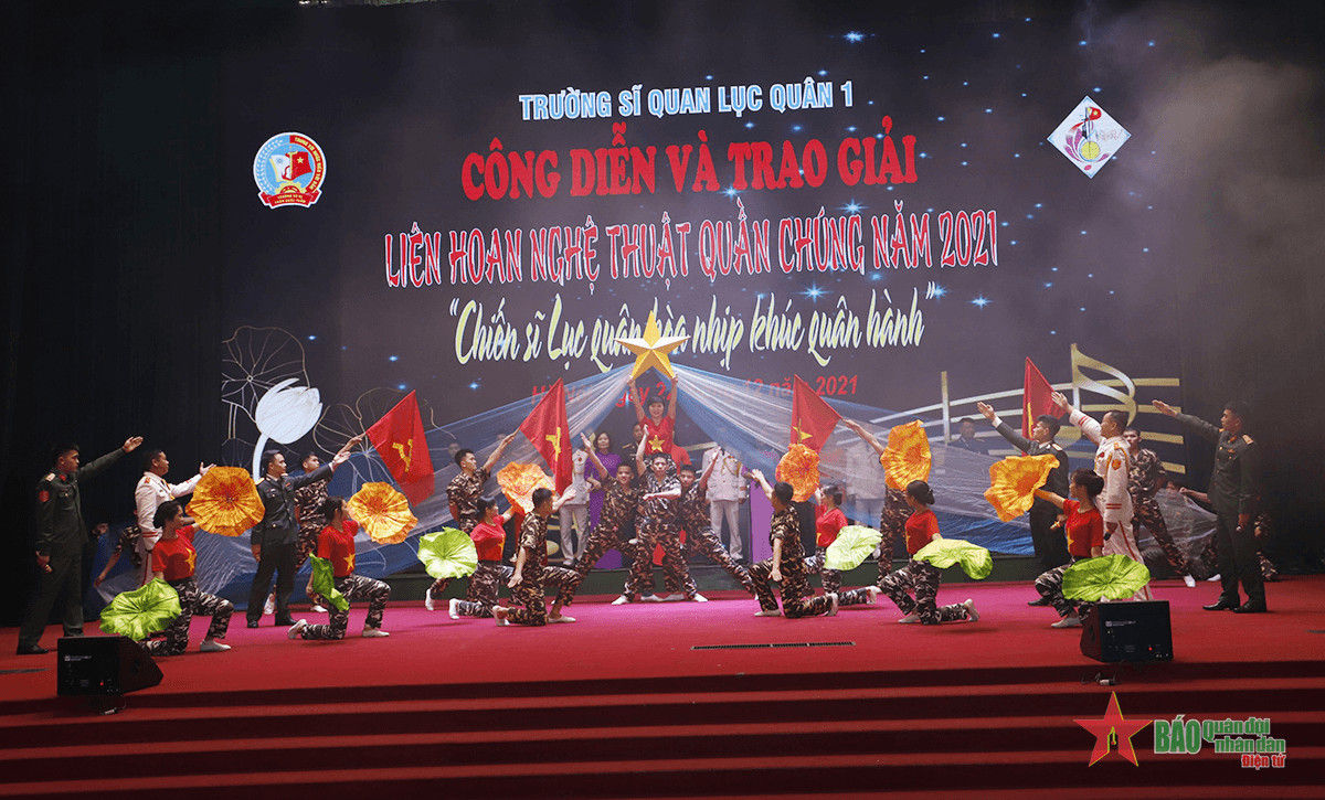 Công diễn và trao giải Liên hoan nghệ thuật quần chúng năm 2021