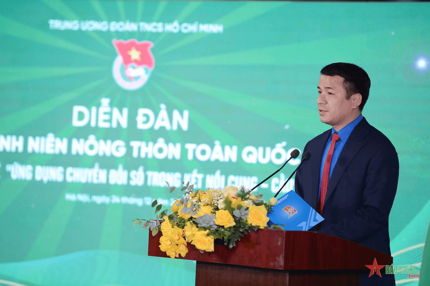 Diễn đàn thanh niên nông thôn toàn quốc “Ứng dụng chuyển đổi số trong kết nối cung - cầu”