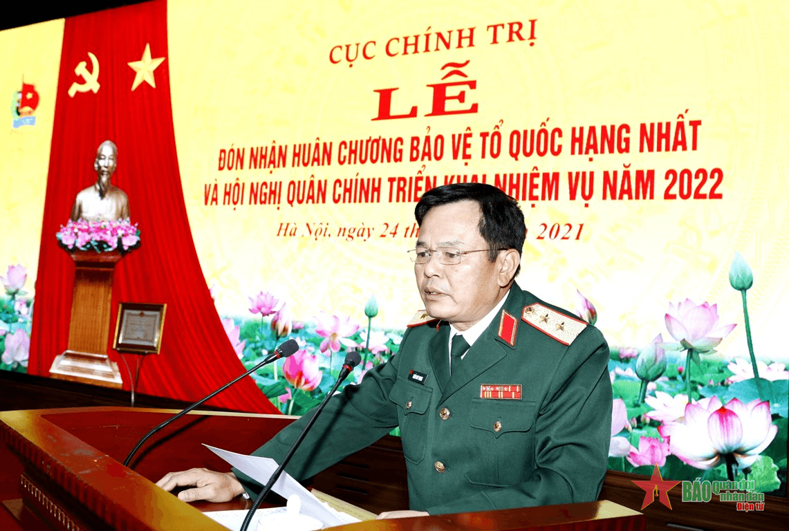 Cục Chính trị, Tổng cục Hậu cần đón nhận Huân chương Bảo vệ Tổ quốc hạng Nhất