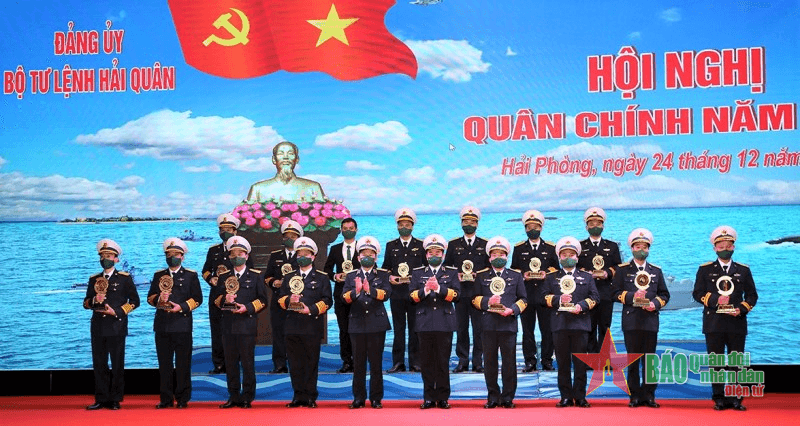 Đảng ủy, Bộ tư lệnh Hải quân tổ chức Hội nghị Quân chính năm 2021