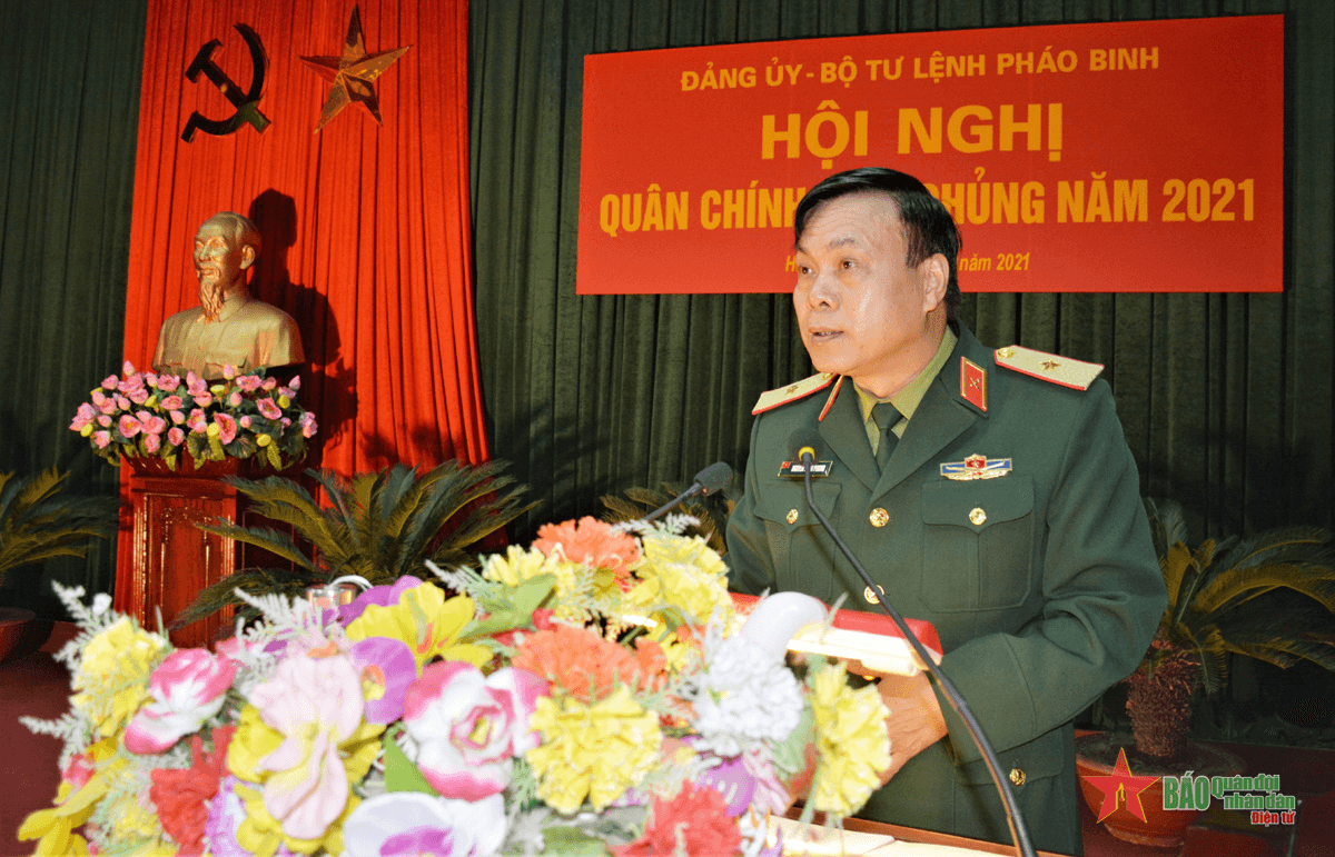 Binh chủng Pháo binh tổ chức hội nghị triển khai nhiệm vụ năm 2022