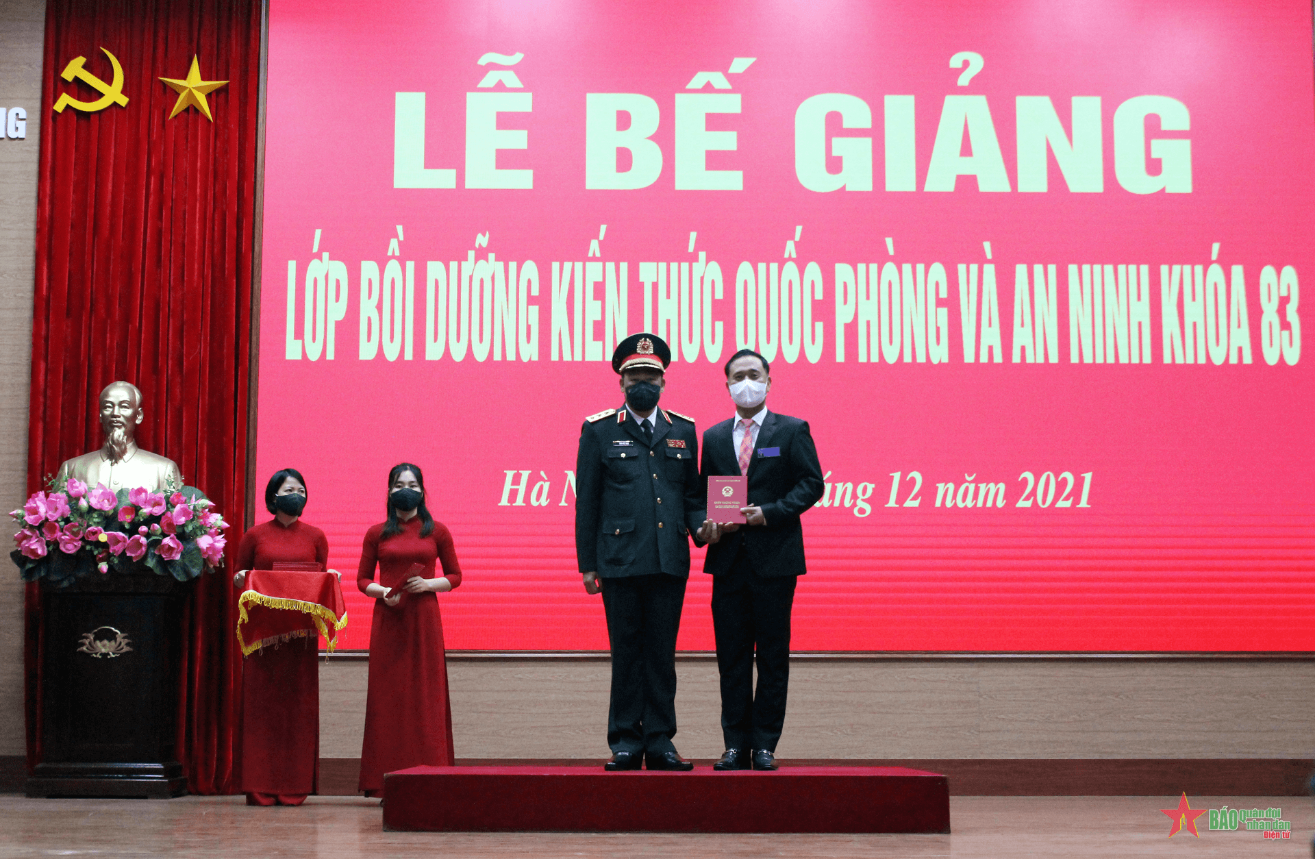 Học viện Quốc phòng bế giảng lớp bồi dưỡng kiến thức quốc phòng và an ninh khóa 83