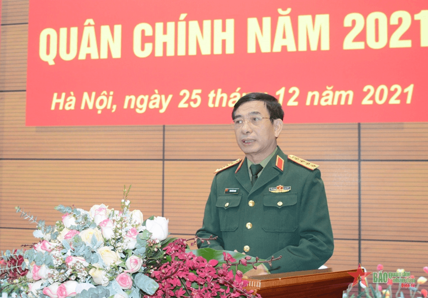 Đại tướng Phan Văn Giang dự, chỉ đạo Hội nghị quân chính Tổng cục II