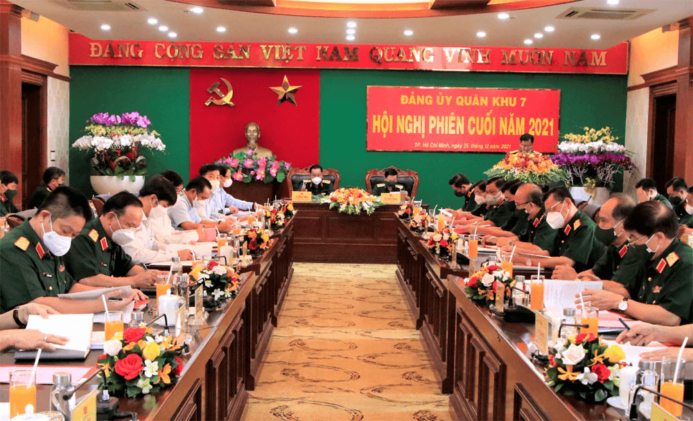Quân khu 7: Hoàn thành và vượt nhiều chỉ tiêu trong năm 2021