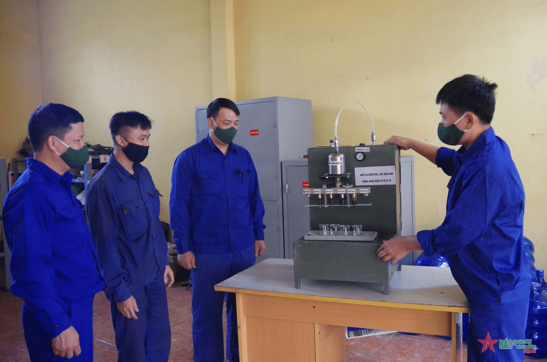 Sáng kiến kiểm tra, súc rửa kim phun xăng của xe ô tô