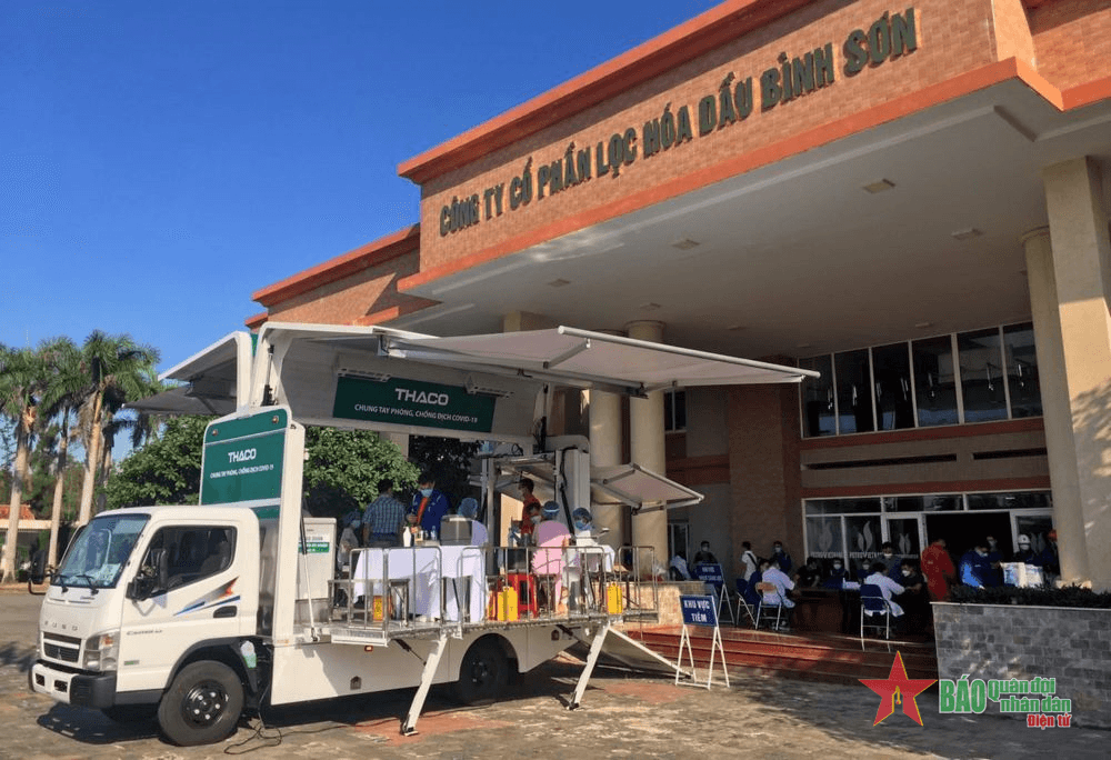 Hơn 1.000 lao động của BSR tiêm phòng mũi 2 phòng Covid-19