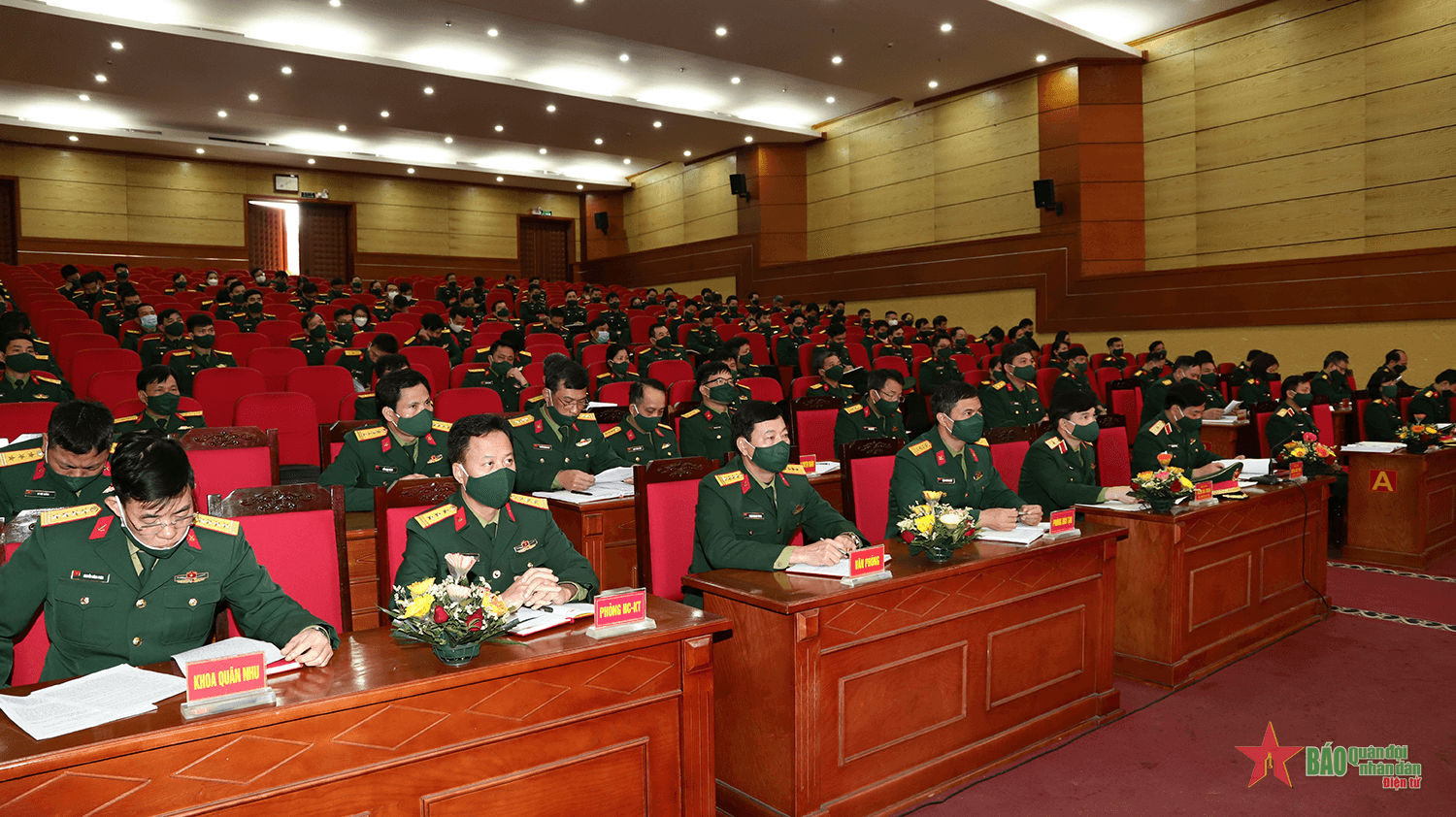 Học viện Hậu cần tổng kết thực hiện nhiệm vụ bảo vệ nền tảng tư tưởng của Đảng năm 2021