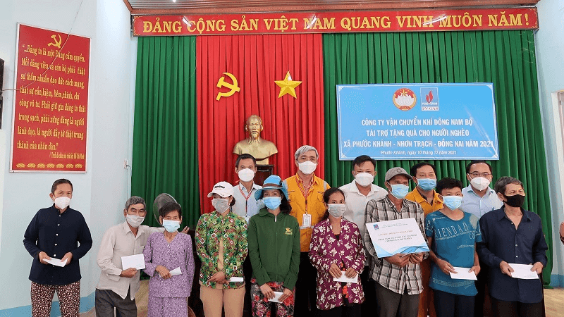 Công ty Vận chuyển Khí Đông Nam Bộ triển khai nhiều hoạt động an sinh xã hội