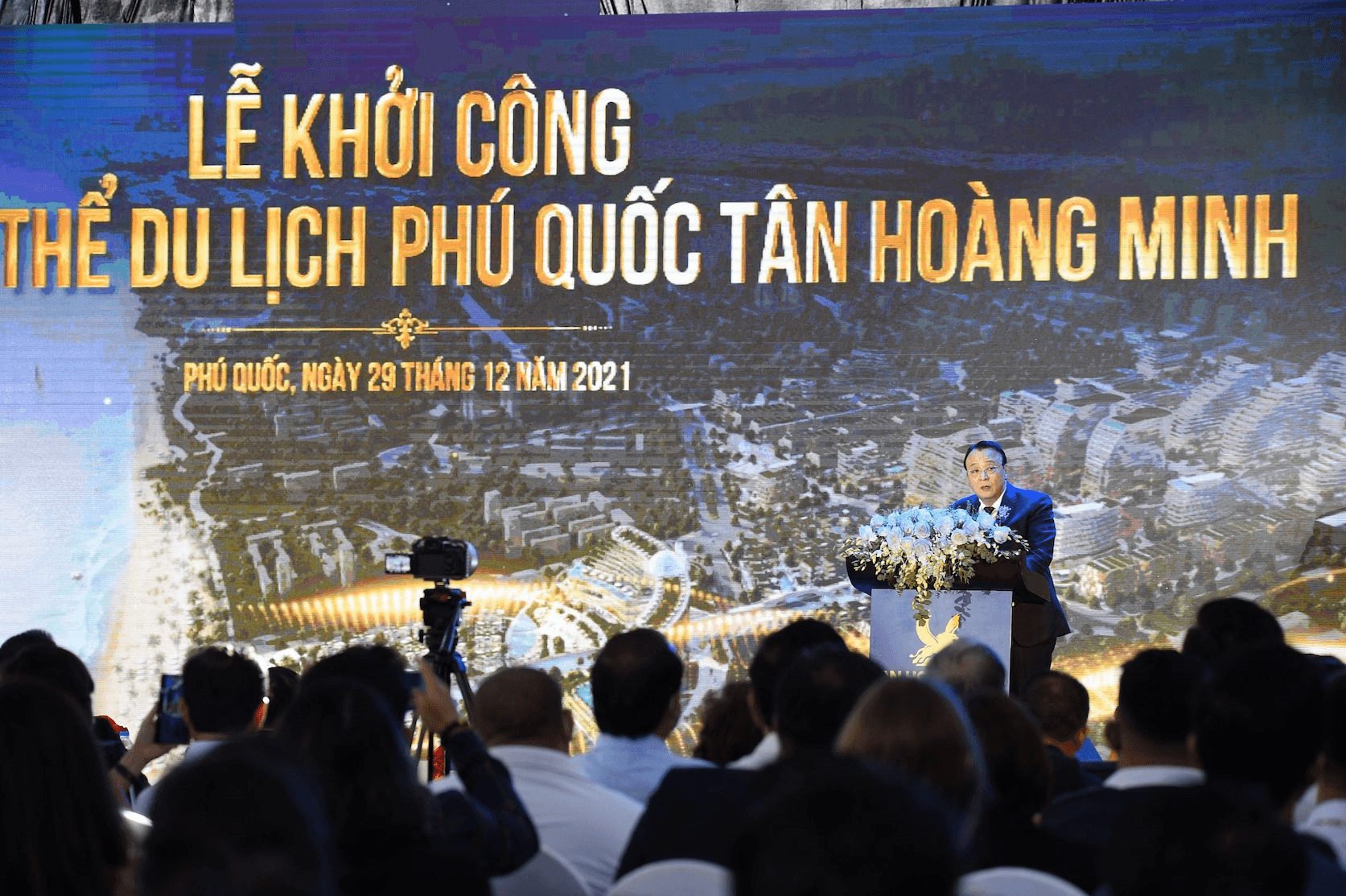 Tập đoàn Tân Hoàng Minh khởi công siêu dự án tỷ USD - Tổ hợp quần thể du lịch tại Đảo Ngọc Phú Quốc