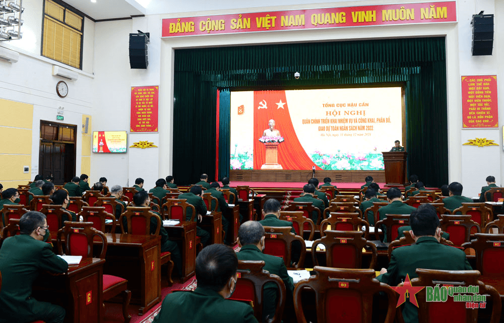 Tổng cục Hậu cần tổ chức Hội nghị quân chính năm 2021