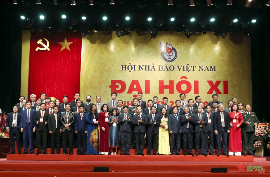 Lời cảm ơn của Hội Nhà báo Việt Nam