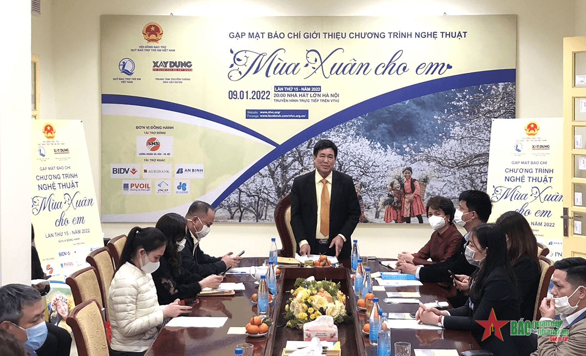Chương trình "Mùa xuân cho em" lần thứ 15 sẽ diễn ra ngày 9-1-2022