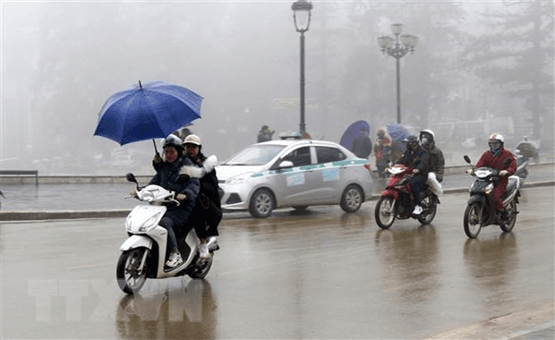 Thời tiết chiều 10-1: Bắc Bộ, Bắc Trung Bộ mưa rét, vùng núi có nơi rét đậm