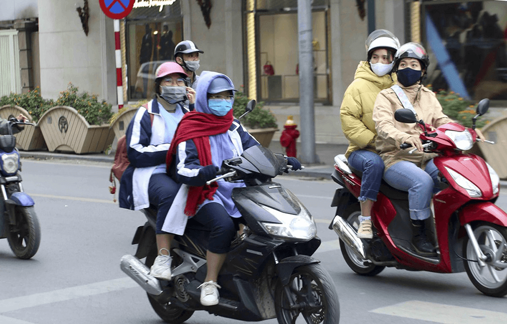 Vùng núi Bắc Bộ có nơi rét đậm, nhiệt độ giảm xuống dưới 10 độ C