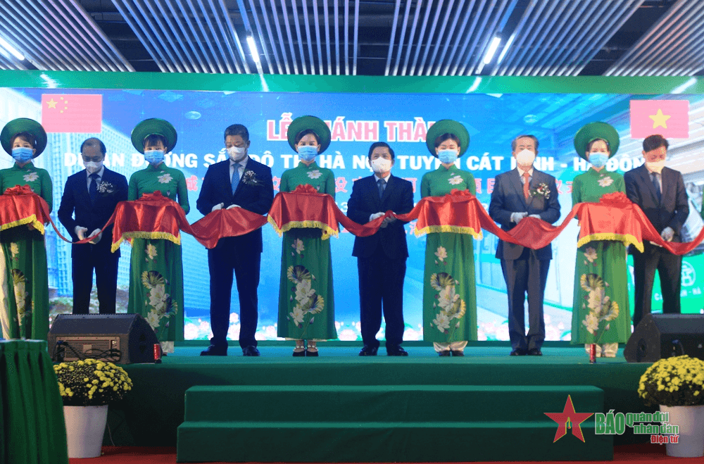 Đường sắt Cát Linh-Hà Đông khánh thành, đón hành khách thứ 1 triệu