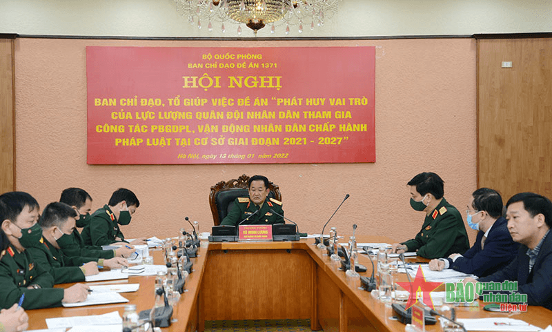 Ban chỉ đạo Đề án 1371 Bộ Quốc phòng tổ chức hội nghị triển khai nhiệm vụ
