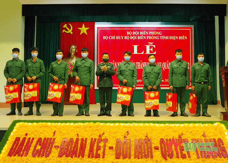 Các đơn vị trên địa bàn Điện Biên tiễn quân nhân hoàn thành nghĩa vụ quân sự trở về địa phương