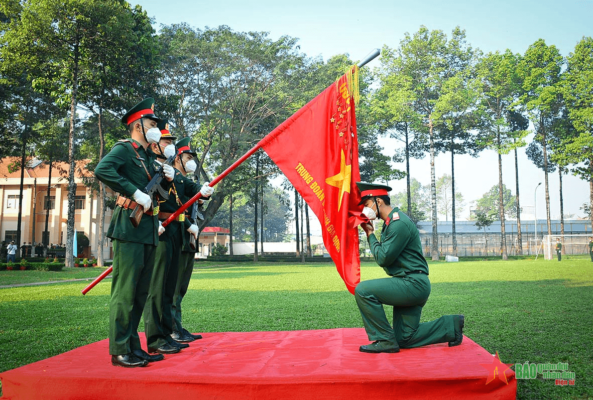 Bộ tư lệnh TP Hồ Chí Minh tổ chức lễ tiễn quân nhân hoàn thành nghĩa vụ quân sự