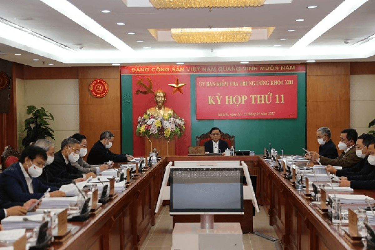 Ủy ban Kiểm tra Trung ương họp Kỳ thứ 11