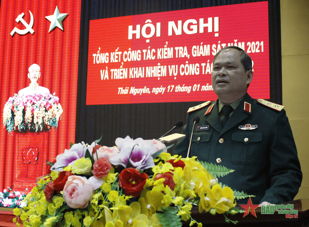 Đảng ủy Quân khu 1 triển khai kế hoạch công tác kiểm tra, giám sát, kỷ luật của Đảng năm 2022