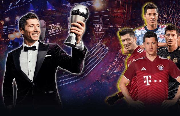 Lewandowski giành danh hiệu The Best 2021 của FIFA