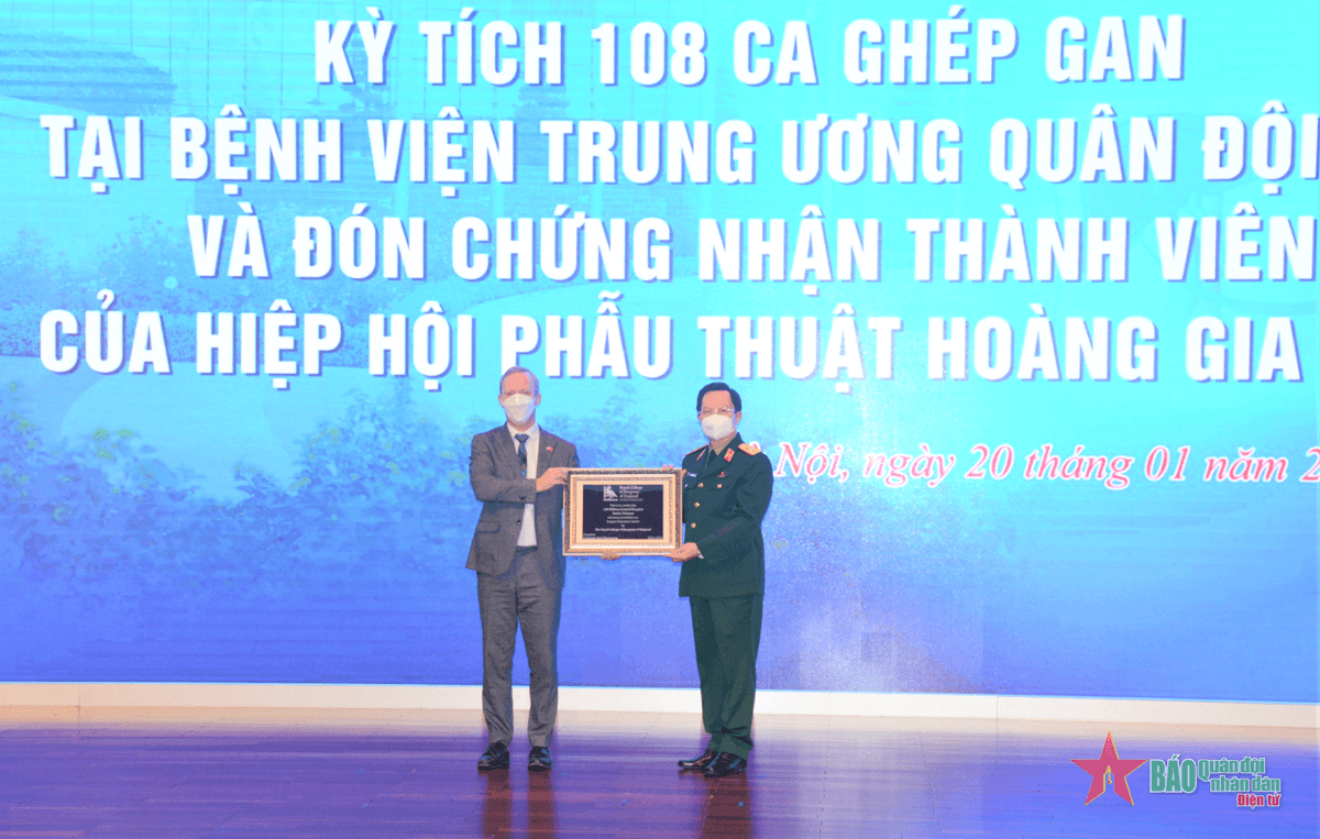 Bệnh viện Trung ương Quân đội 108 đạt kỳ tích với 108 ca ghép gan thành công