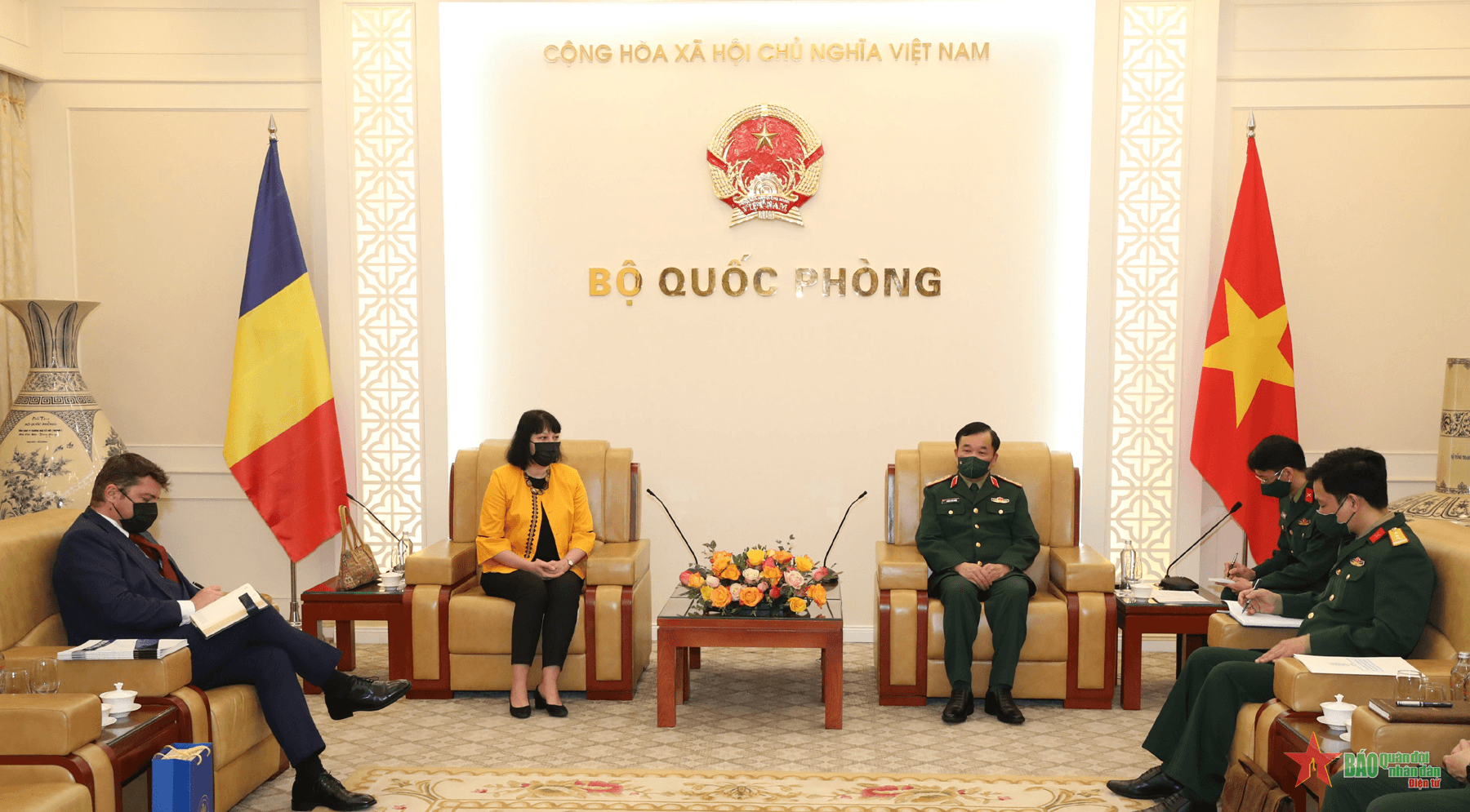 Thúc đẩy hợp tác quốc phòng Việt Nam - Romania