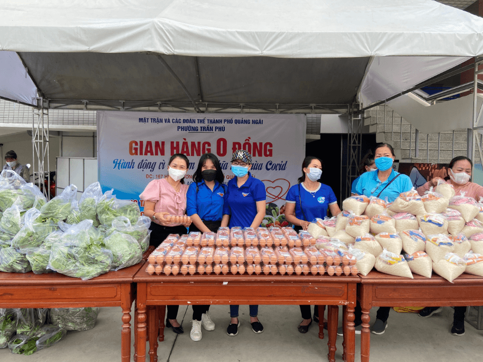 BSR hỗ trợ “Gian hàng 0 đồng” - Ấm lòng người nghèo mùa dịch