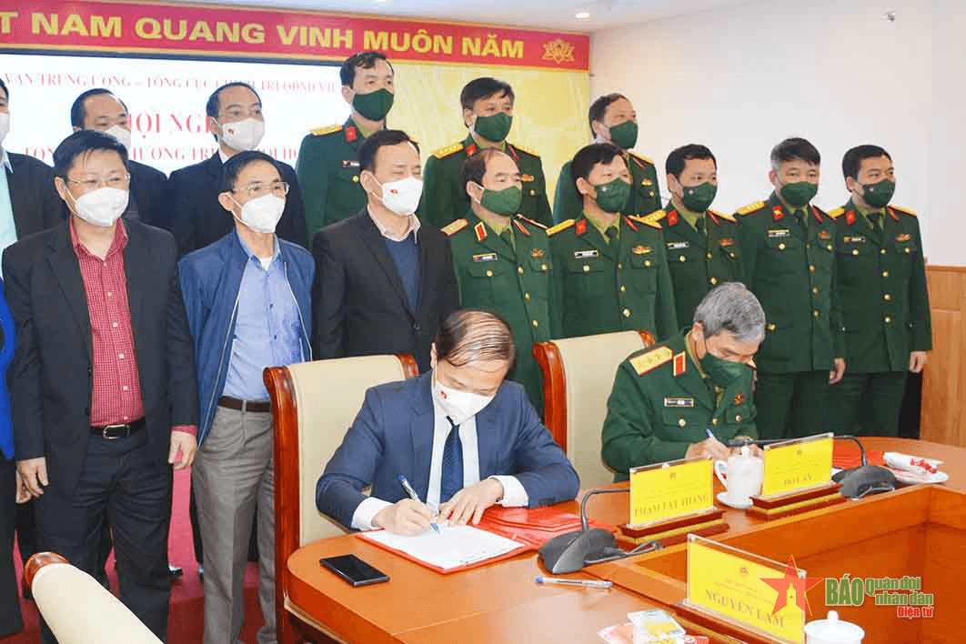 Tổng kết Chương trình phối hợp công tác dân vận giữa Ban Dân vận Trung ương và Tổng cục Chính trị QĐNDVN
