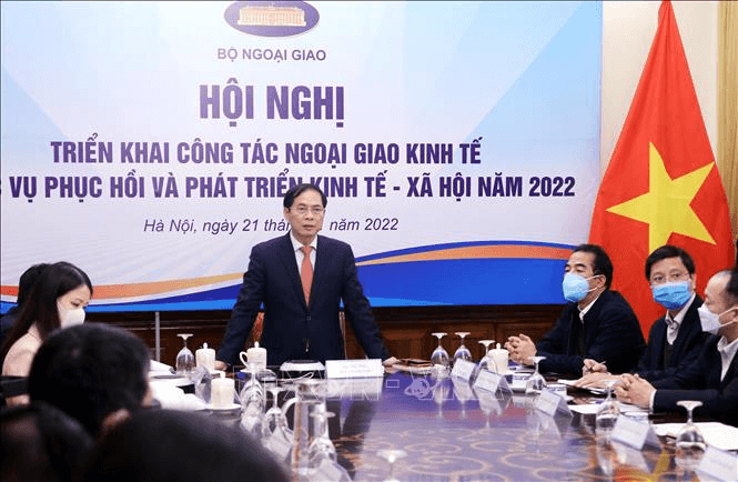 Chủ động thích ứng, hiệu quả, sáng tạo trong công tác ngoại giao kinh tế năm 2022