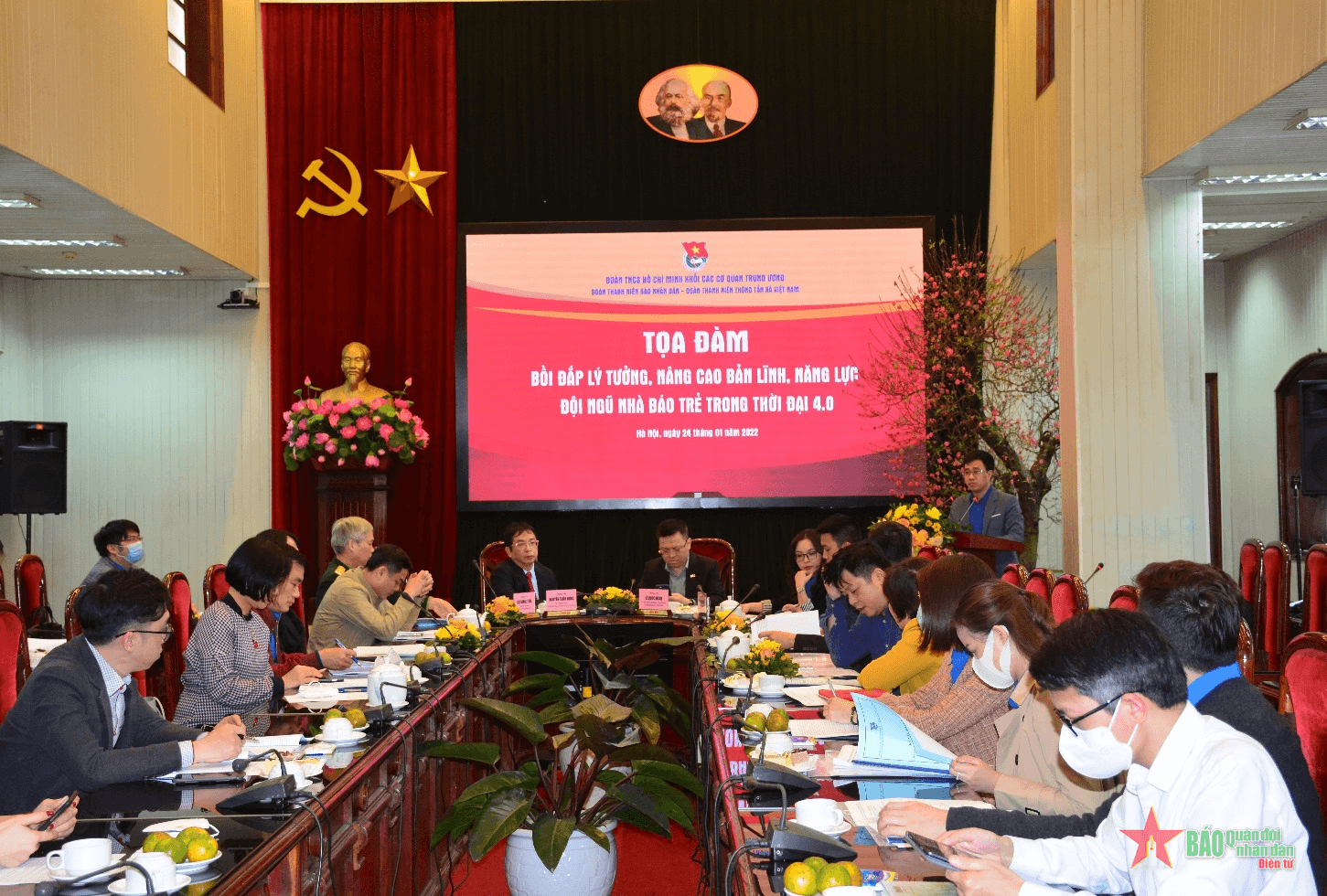 Bồi đắp lý tưởng, nâng cao bản lĩnh, năng lực đội ngũ nhà báo trẻ