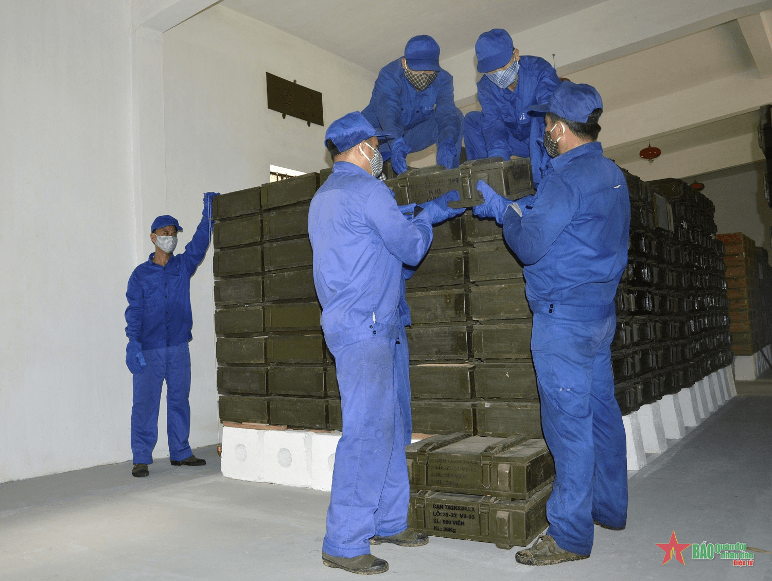 Mùa xuân của lính kho