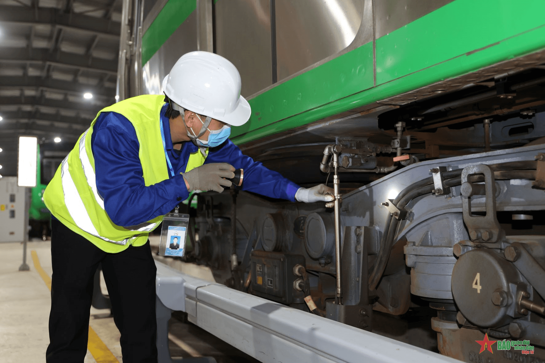 Các đoàn tàu Cát Linh-Hà Đông được bảo trì như thế nào?