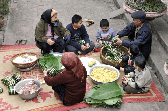 Đón Tết ở quê hương