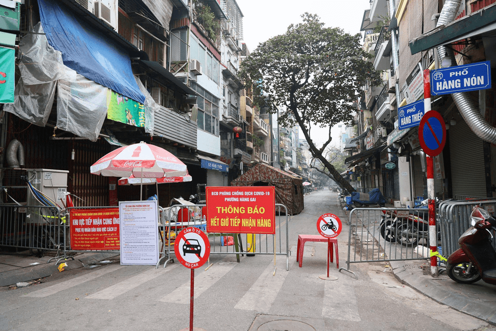 Hà Nội còn 9 xã, phường vùng cam nguy cơ cao tại 6 quận, huyện
